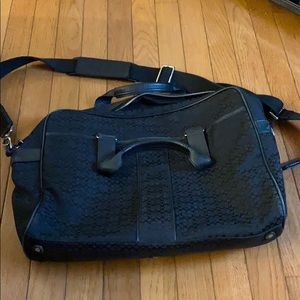 Authentic Signature Coach Laptop Bag